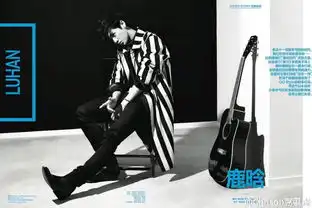 组图鹿晗化身封面潮流型男新生偶像逗趣十足
