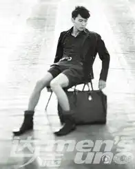 型男李晨拍黑白写真性感硬朗电力十足
