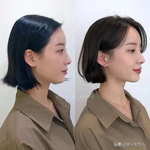 新韩风减龄发型送给大家,很美很流行,好想试一试
