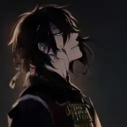 动漫男头三日月宗近自截
