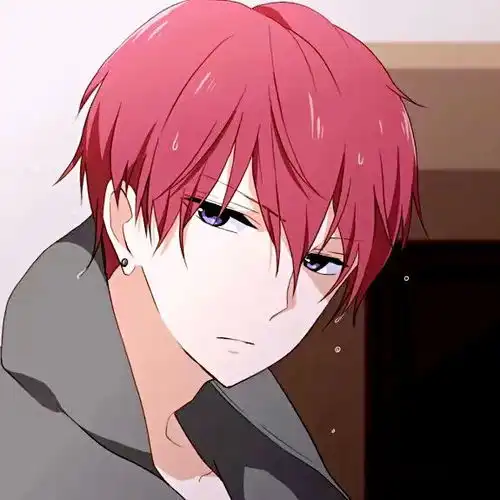 动漫男生头像失去分享的欲望,便是散场的开始
