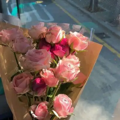 花朵鲜花风景静物头像
