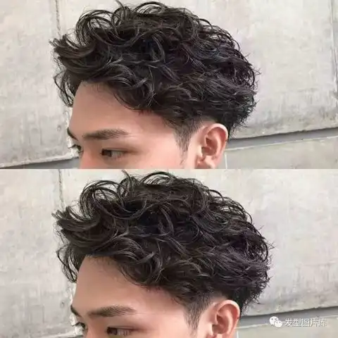 男生烫这种发型会不会火我只是弱弱的问一下,别喷我啊
