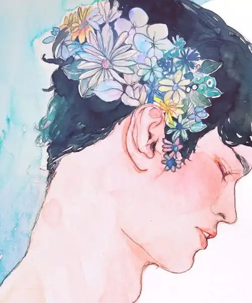 彩铅老年大学041看了这些水彩画,觉得自己的头像该换了
