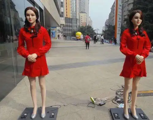 我国第一个智能美女机器人诞生,未来机器人老婆会成为时尚吗
