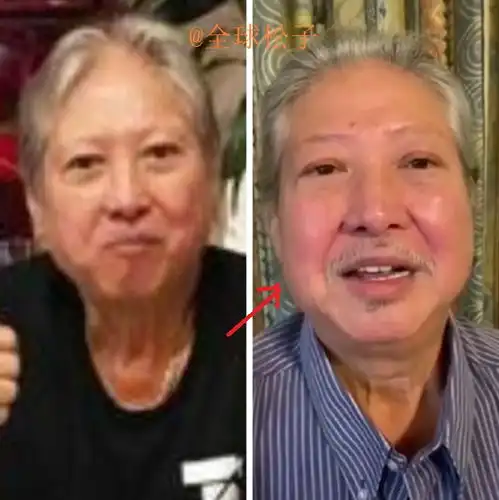 洪金宝怼脸录视频,红光满面气色好,暴瘦之后又胖了不少
