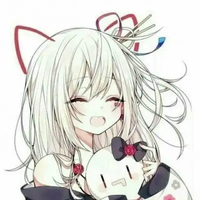 动漫女生头像清新淡雅你不过惊艳了我的半载浮生
