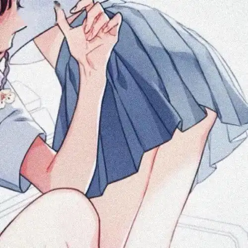 姐妹头像神仙颜值的动漫闺蜜头像
