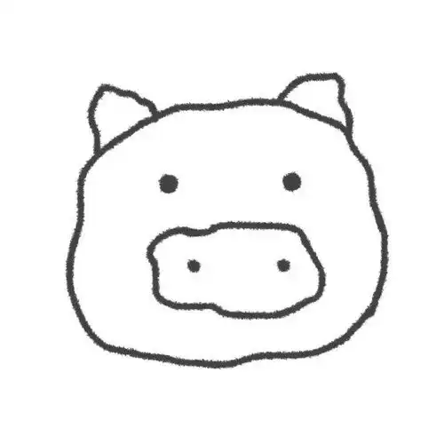 简约到极致的微信头像
