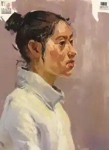 2018年湖美校考即将开考考前看看色彩头像高分卷怎么画
