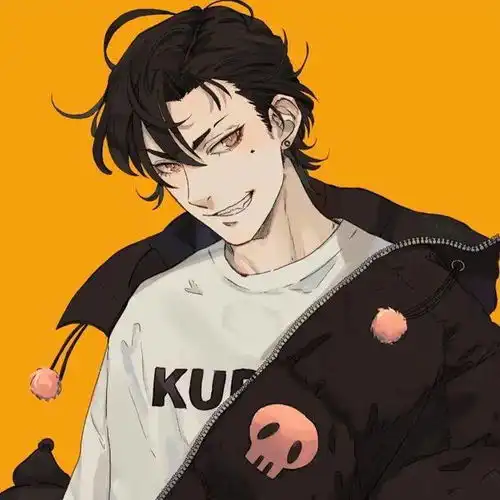 动漫男头有点酷最后什么都不想说,是因为之前你让我有太多的失望
