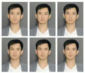 明星证件照曝真容宋茜吴昕痘印祛斑明显孙艺珍美过章子怡
