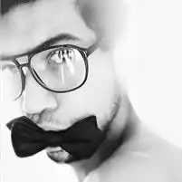 头像男生黑色我有我的生存法则
