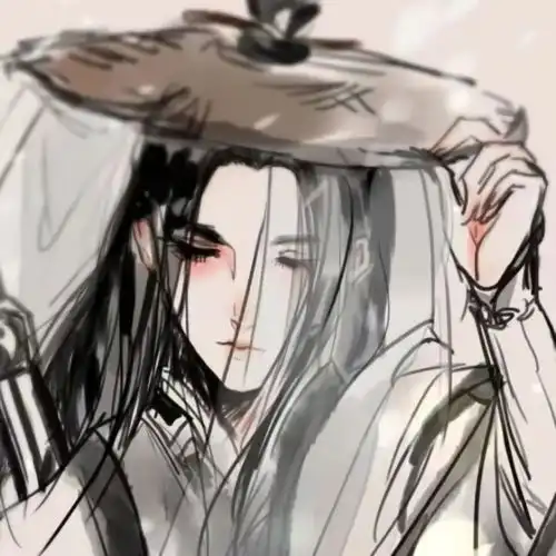 我见众生皆草木,唯你是青山.男生古风头像

