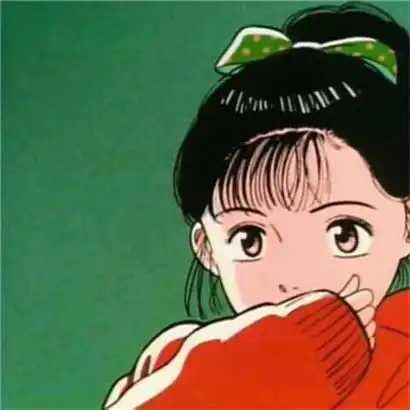 卡通女生qq人物头像,这就是最独一的女头
