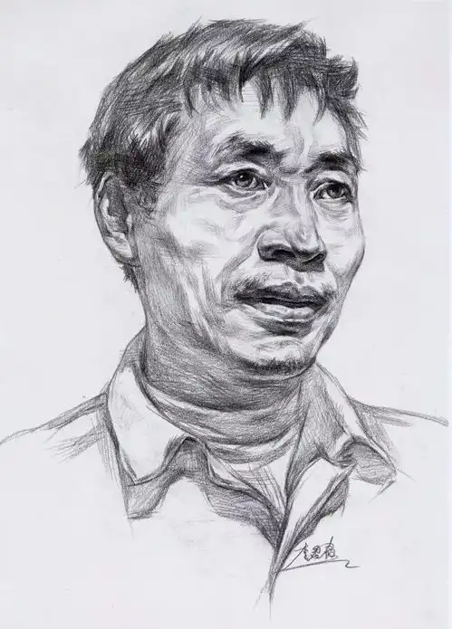 素描头像结构画法,优秀范画和作图步骤这里都有
