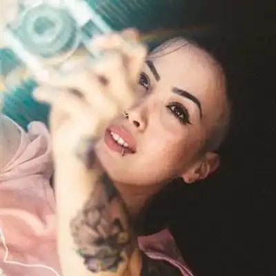 头像欧美纹身女生头像,霸气社会女很好看第443期
