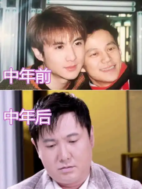 男明星逃不开中年魔咒中年前vs中年后,看到沈腾果断粉
