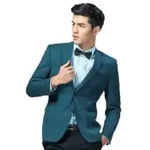 红豆男装春装新品男士西服外套修身青年潮流时尚休闲单西hddmd7x513b绿色g117088a怎么样,好不好
