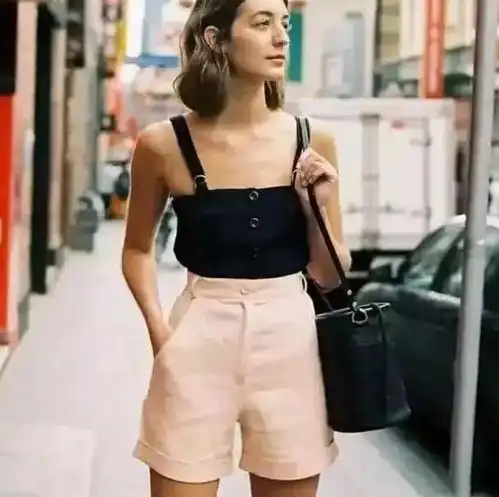 假胯宽的姐妹有了救星这条中性爸爸裤,短腿粗腿都能穿
