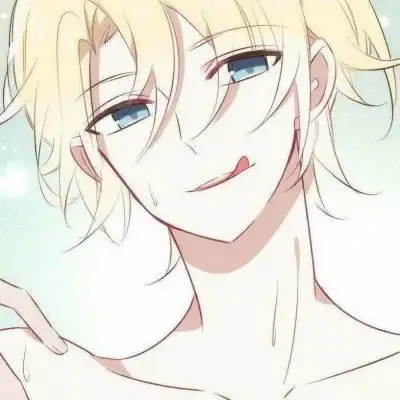 动漫手绘成熟清新文艺男生头像
