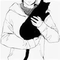 猫和男生头像二次元微信头像图片大全
