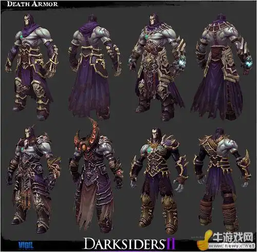 暗黑血统2的艺术海量游戏武器角色设定
