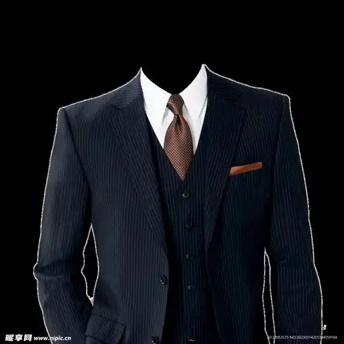 西装绅士风男头像西服