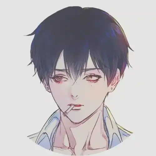 动漫头像你是我喜欢的男孩
