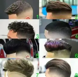 男士时尚的完成在于发型的选择
