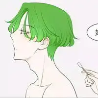 绿色男头像图片大全微信头像图片大全
