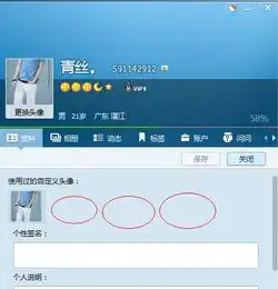 2013版怎样让头像不在资料上显示
