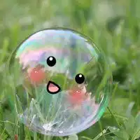 有泡泡的二次元头像微信头像图片大全
