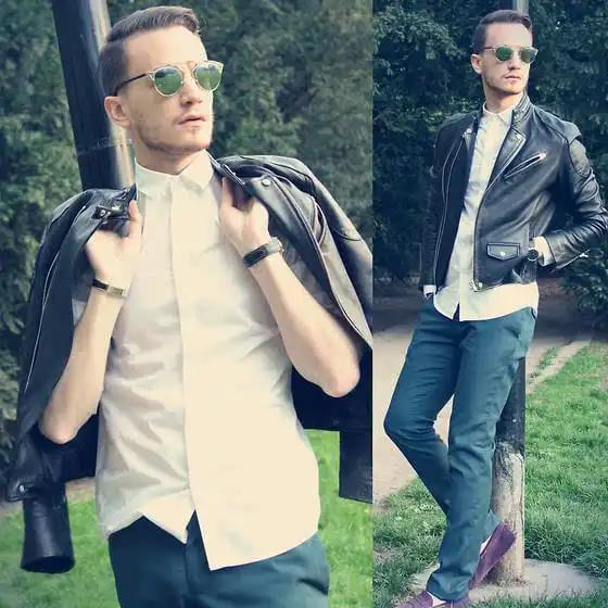 男人这样穿白衬衫,瞬间变男神
