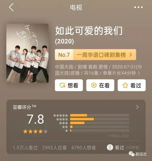 青梅竹马双向暗恋又一部选对演员的青春校园小甜剧

