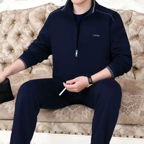 中老年运动服套装,成熟稳重,带你走进潮男内心世界

