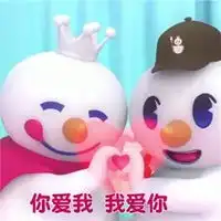 雪人头像蜜雪冰城可爱雪人头像
