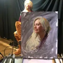 这个肖像真的画得很厉害手残党表示很羡慕
