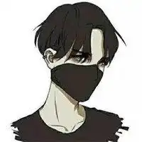 戴口罩男生睡觉漫画头像微信头像图片大全
