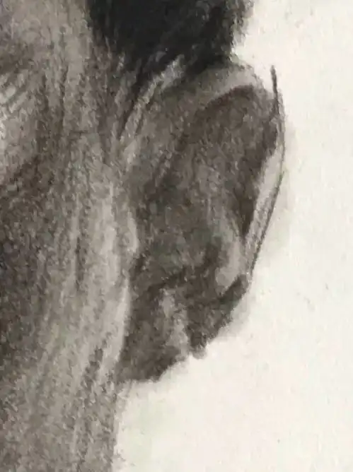 教你扎实的男中年素描头像,从此头像不再担心
