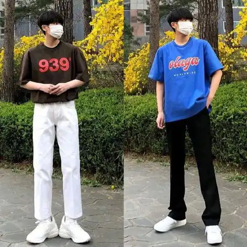 干干净净的男友风,夏天这样穿真的很帅气
