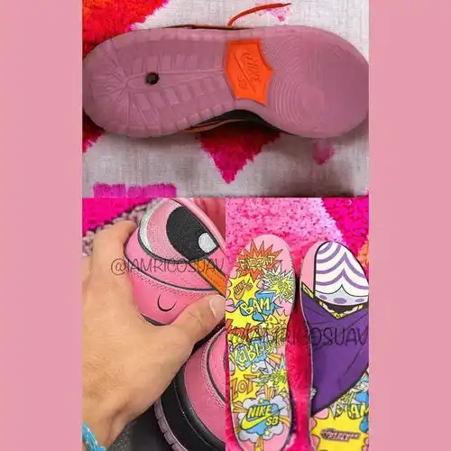 飞天小女警xnike新鞋实物这细节设计有点帅
