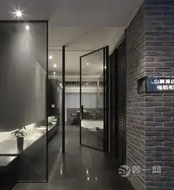 灰黑白经典时尚舒城复式公寓装修设计
