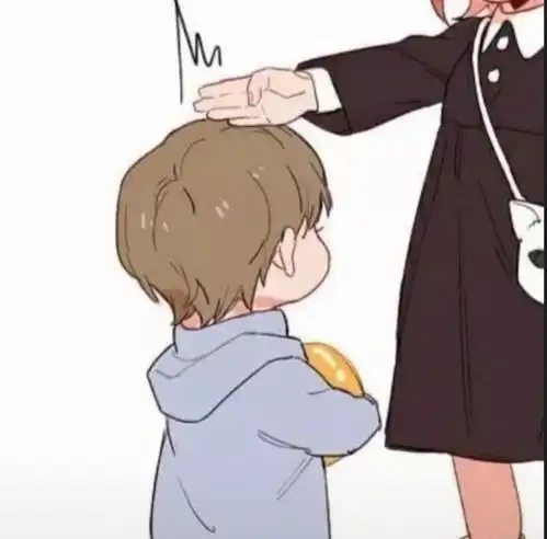 最萌身高差太有爱了丨情侣头像
