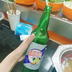 兄弟旋转小火锅的大白梨汽水好不好吃用户评价口味怎么样大连美食大白梨汽水实拍图片大众点评