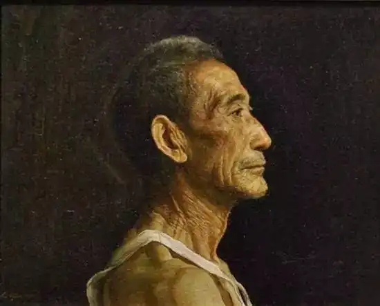艺术家画出来的父亲,让人感动
