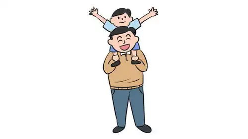 2021父亲节图片简笔画2021父亲节简笔画简单又漂亮
