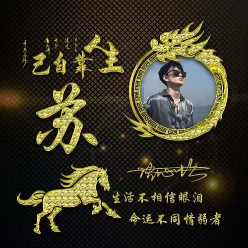 2022你该换个微信头像了,3d金色励志十二生肖签名头像,有你的吗
