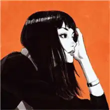 二次元可爱女生头像难过的时候不知道怎么办
