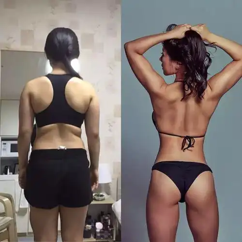 男友嫌她胖这位70公斤胖妹怒减变女神,翘臀马甲线太迷人
